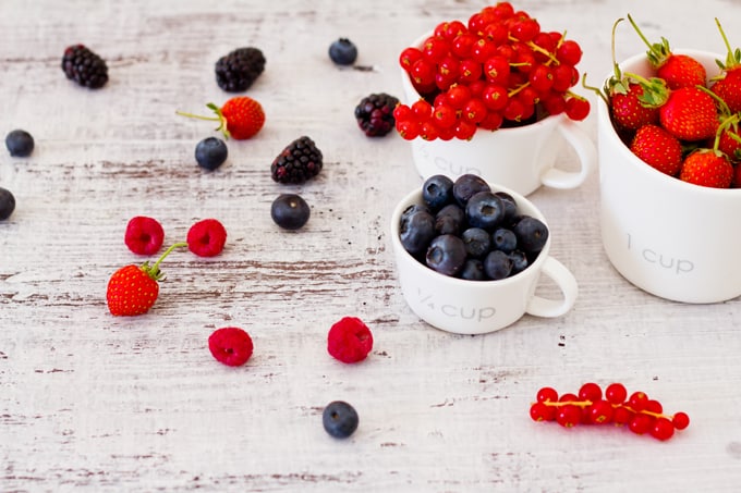 mixed berries