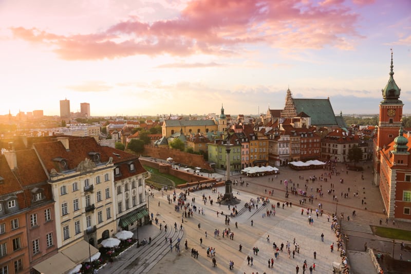 Warsaw old town