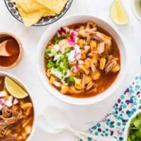 Authentic pozole rojo recipe.