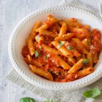 Penne pomodoro recipe.