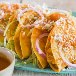 Fried Potato Tacos Recipe