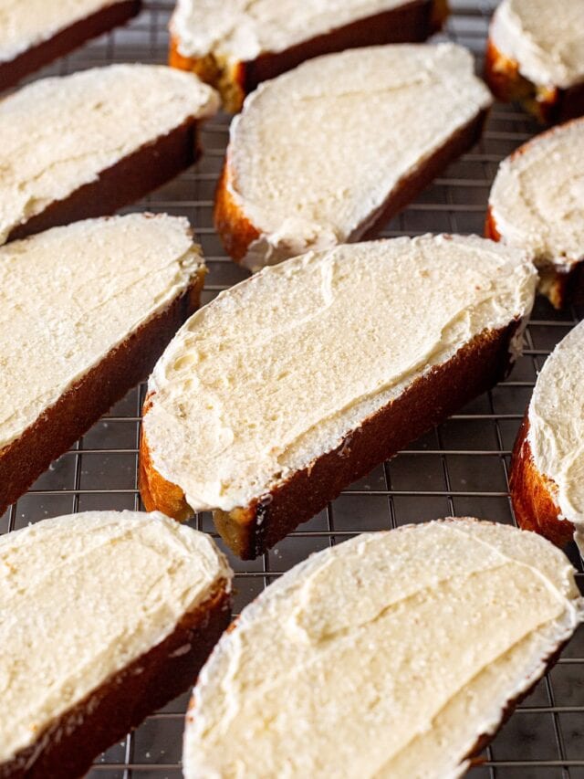 Buttered Bread Slices